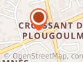 Arrêt BreizhGo - Plougoulm, Le Croissant