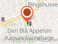 Den blå appelsin Kanvas-barnehage