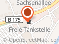 Supermarkt-Tankstelle