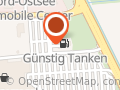 Supermarkt-Tankstelle