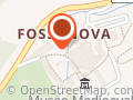 Casette rosse e ristorante il forno del Procoio nel Borgo di Fossanova