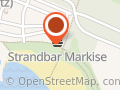 Strandbar Markise mit warmen Speisen, Pizza 24 Stunden und Cocktails
