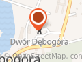 Dębogóra. Dwór, stajnia