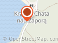 Krzywa Chata nad zaporą