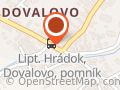 Liptovský Hrádok,Dovalovo,pomník