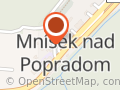 Pošta Mníšek nad Popradom dodávacia pošta