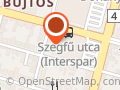 ALPHAZOOnál van az átvevő CsomagPONT. Intersparral szemben.