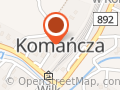 Domki nad rzeką w Komańczy