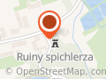 Ruiny spichlerza 1 poł. XIX.