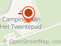 Camping a/h Twentepad nabij Vasse en Ootmarsum