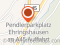 Pendlerparkplatz (kostenlos) Ehringshausen Auffahrt A45
