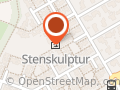 Sten skulptur, midtpunktet på thulevej