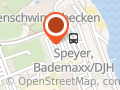 Parkplatz Bademaxx und Jugendherberge Speyer