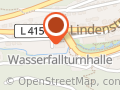Wasserfall Turnhalle