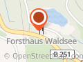 Forsthaus Waldsee (Zufahrt Beschilderung "Am Waldfreibad")