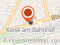 Kiosk am Bahnhof