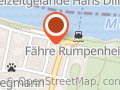 Parkplatz an der Fähre Rumpenheim